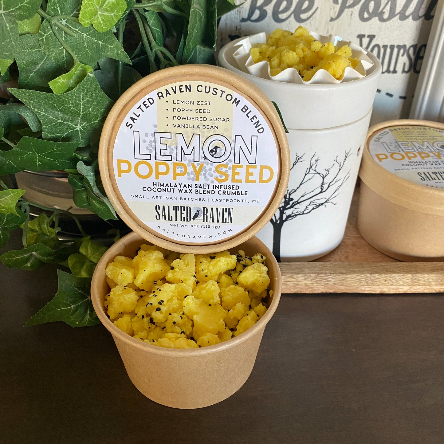 Lemon Poppyseed | Wax Melt Crumble